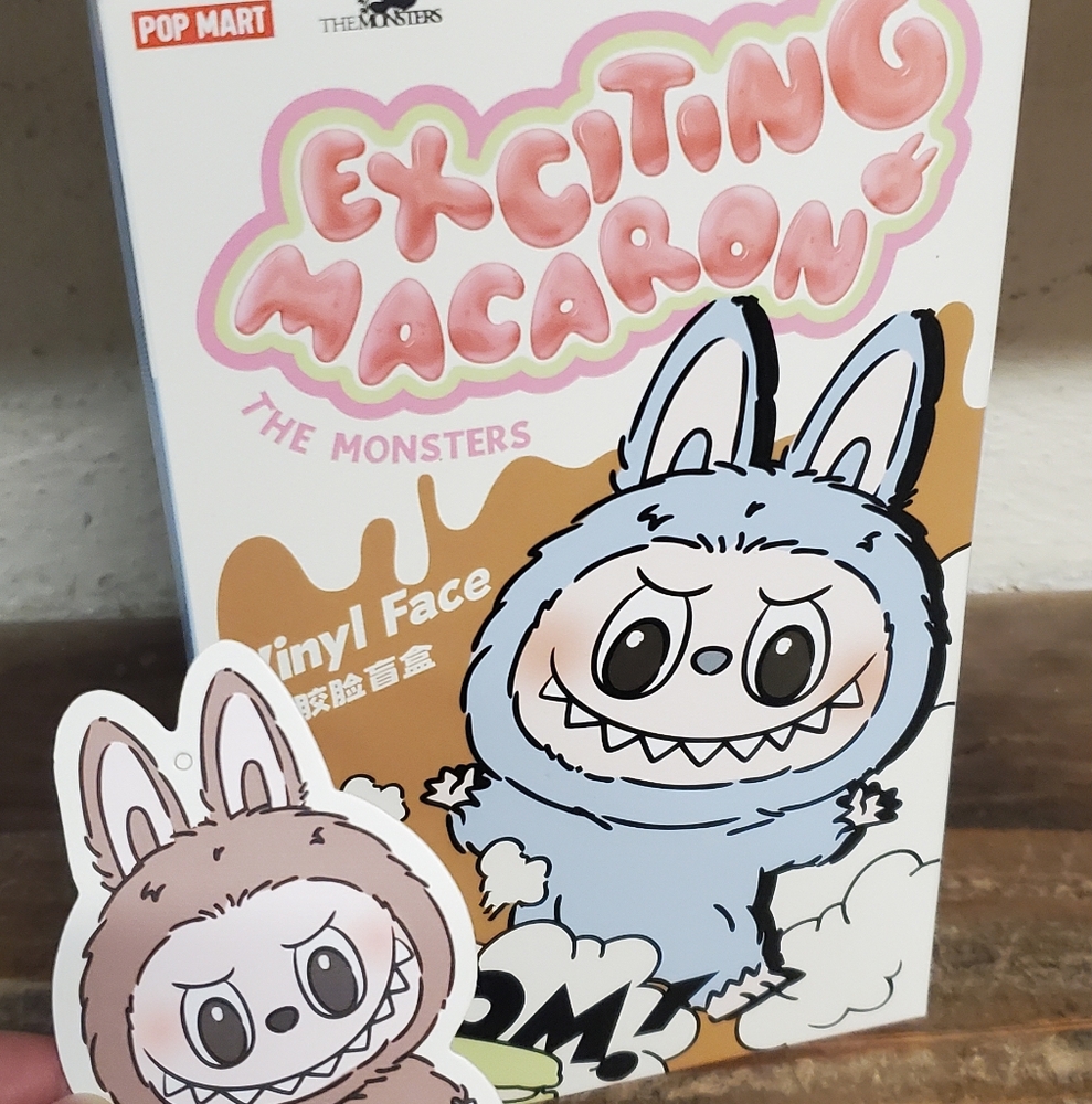 Exciting Macaron Vinyl Face Figure TOFFEE New